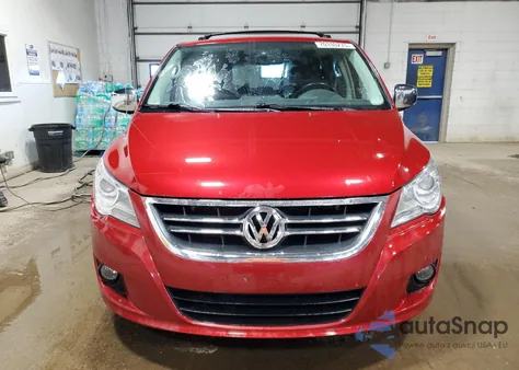 2009 Volkswagen Routan Sel Premium from USA, damaged, VIN 2V8HW64X39R543541